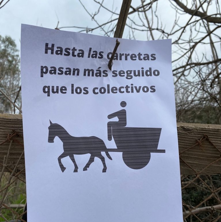Mala locomoción colmó la paciencia de El Romeral