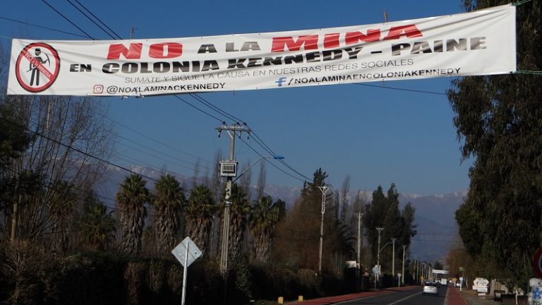 102 mineras amenazan Paine y los vecinos lucharán