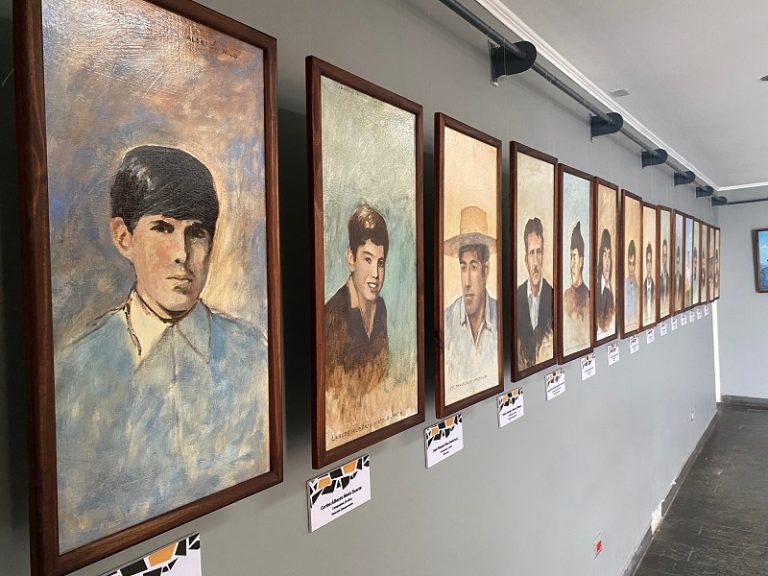 70 rostros para no olvidar los asesinatos de Paine