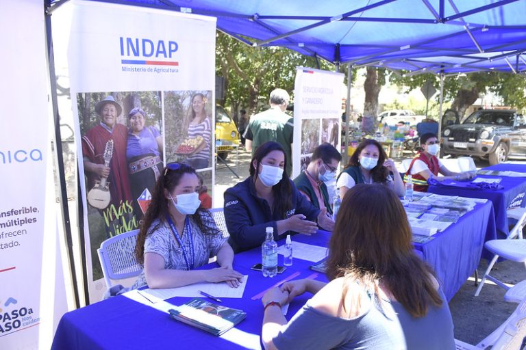 En Chada el agro tuvo completo operativo con información del SAG, Conaf e Indap