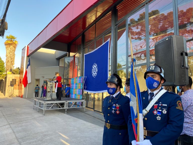 La 2ª Compañía de Bomberos de Buin tiene nueva casa, y es de lujo