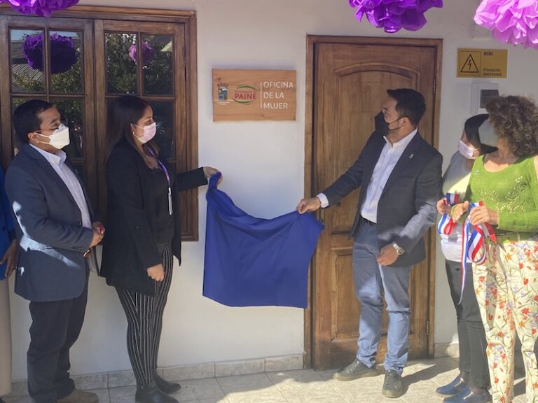 En esta casa la mujer de Paine tendrá ayuda y protección