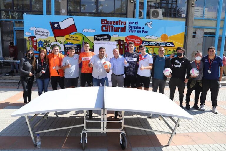 El Teqball se instalará en San Bernardo gracias a un convenio con el municipio