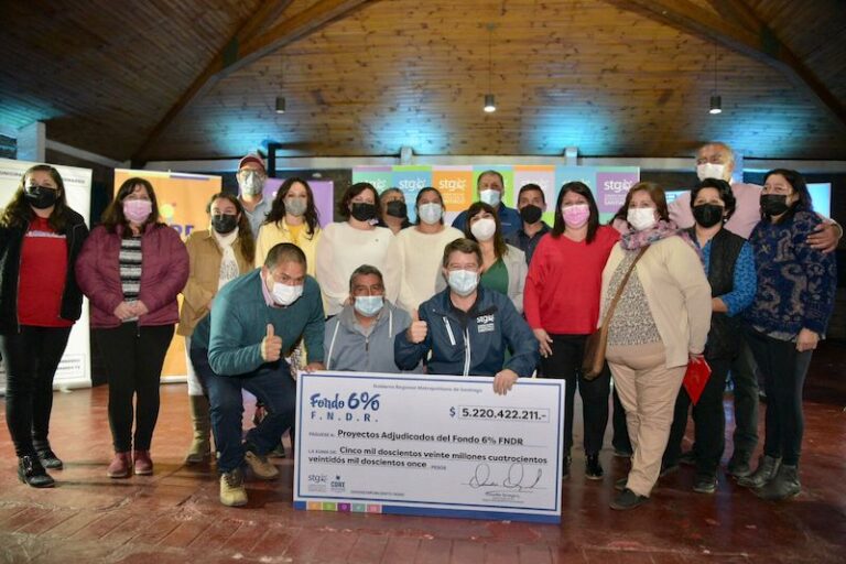 71 organizaciones sociales reciben el Fondo 6% del Gobierno Regional