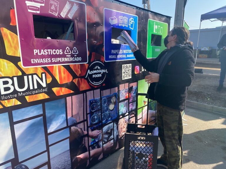 El reciclaje en Buin sumó dos puntos en Alto Jahuel