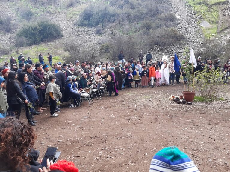 Celebración del “Día de los Pueblos Originarios” regresó a la tierra