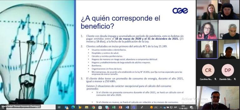CGE se reúne con municipios de Maipo y Cordillera para informar alcances de Ley de subsidio estatal a cuentas de servicios básicos