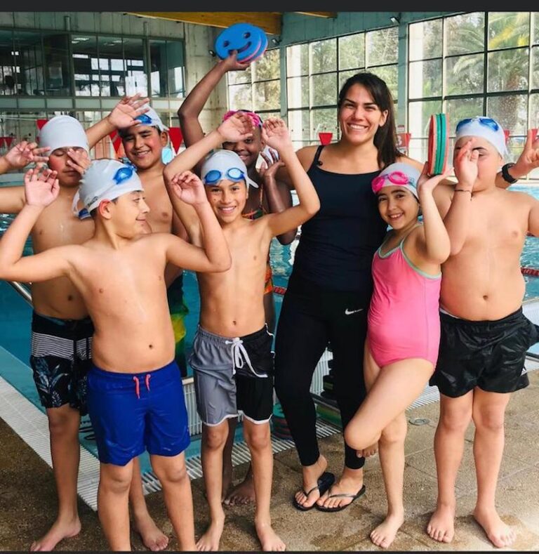 Primer taller gratuito de Triatlón en una escuela pública, y es en Lo Herrera