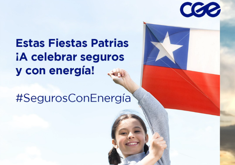 CGE lanza campaña “Seguros con Energía” para  prevenir accidentes relacionados a las redes eléctricas en Fiestas Patrias