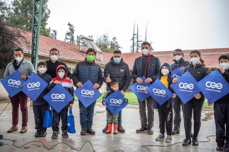 CGE lanza en Buin campaña “Seguros con Energía” para prevenir accidentes con redes eléctricas en Fiestas Patrias