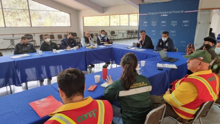 CGE participa en Comité de Gestión de Riesgos y Desastres de Maipo para abordar emergencias en período estival