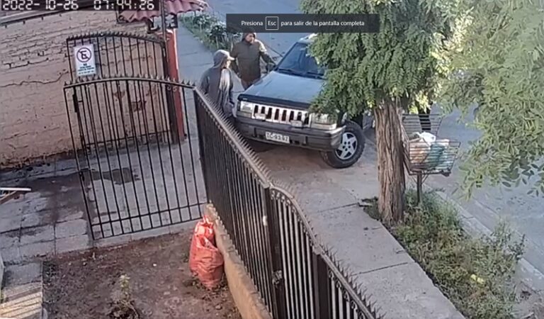 «Si me tocai, te mato»: valiente actuar de víctima de «portonazo»