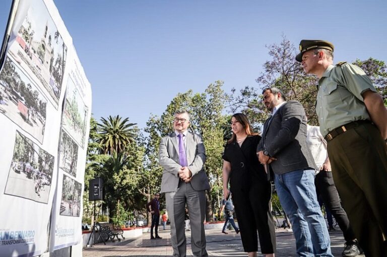 Plaza de Armas de San Bernardo se suma al Plan de Recuperación de Espacios contra el comercio ilegal