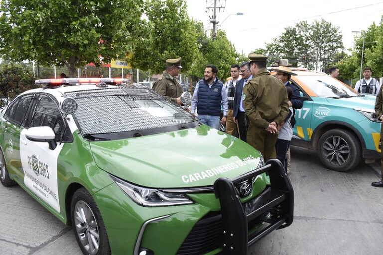 Champa, Chada y Huelquén tienen nuevos móviles de carabineros para enfrentar delincuencia