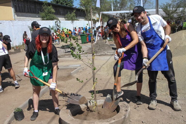 Plaza “El Olivo” fue “maquillada” para una mejor calidad de vida de las comunidades