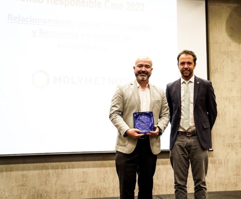 MolymetNos es premiada por protección del caudal hídrico en San Bernardo
