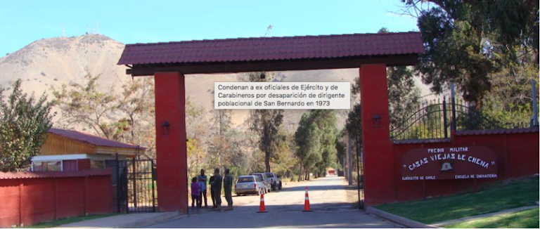 Tortura y desaparición de dirigente en Cerro Chena: condenan a exoficiales de Ejército y Carabineros