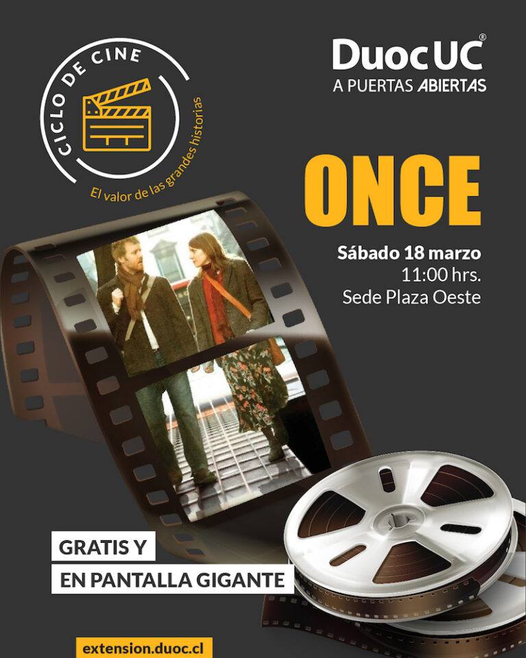 Duoc UC Plaza Oeste abre sus puertas para cine gratis a vecinos del sector poniente
