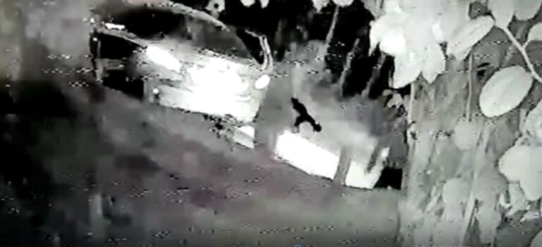 “Hombre Metralleta” atacó en La Estancilla de Nos: ¡Video Exclusivo!