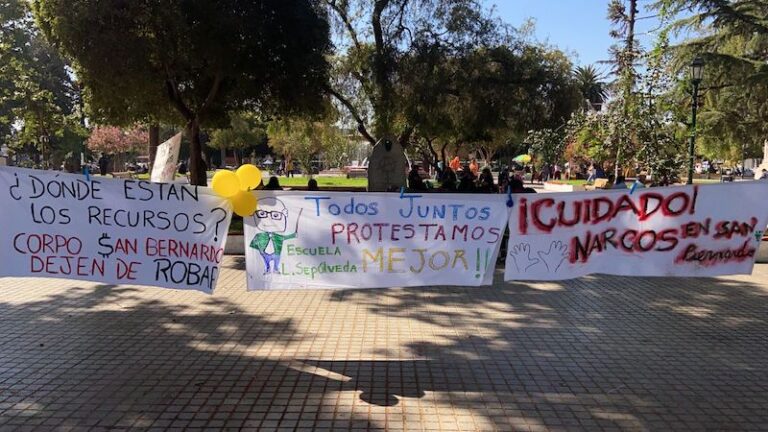 Ofensiva parlamentaria por crisis en Salud y Educación en San Bernardo