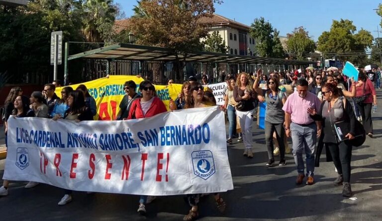 Colegio de Profesores Comunal San Bernardo tomará medidas por incumplimientos de la Corporación de Educación