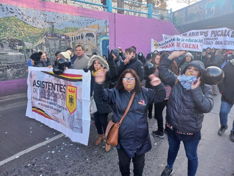 Nueva movilización de profesores por sueldos impagos: alcalde White cancelará junio y entregará “caja chica”