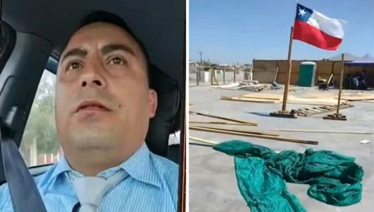 Pastor evangélico se tomó terrenos en San Bernardo para hacer un templo y hogar de acogida