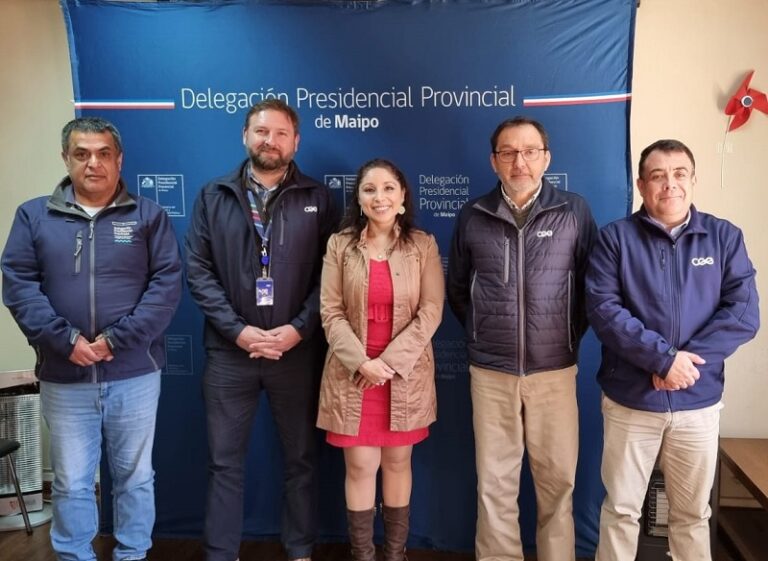 CGE se reúne con Delegada Presidencial de Maipo en el marco de los planes de relacionamiento con instituciones y comunidades