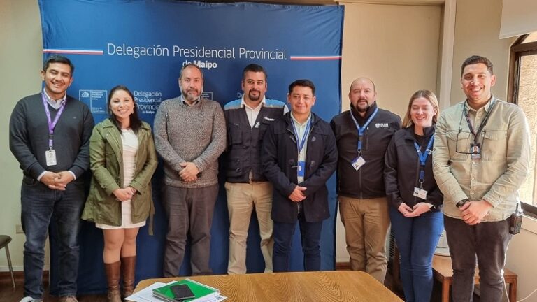 Delegada Presidencial se reúne con encargados de Seguridad de comunas de Maipo
