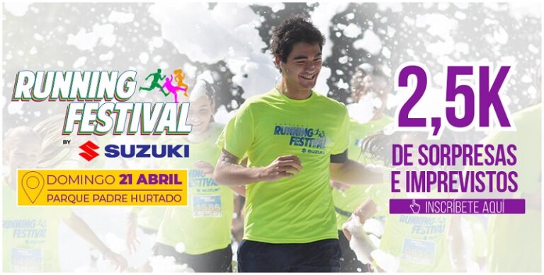 Vuelven los kilómetros más divertidos del Running Festival by Suzuki