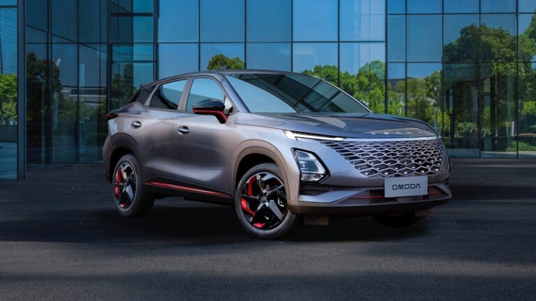 OMODA C5 garantiza la seguridad con 5 estrellas en pruebas de choque EuroNCAP y A-NCAP