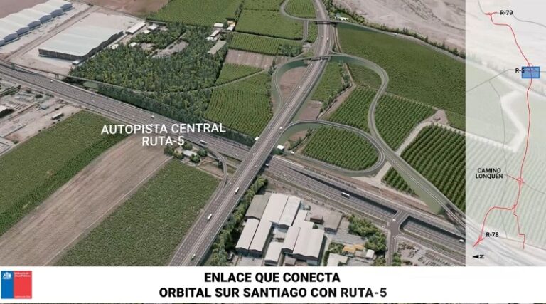 MOP adjudica concesión de autopista Orbital Sur de Santiago por una inversión de US$539 millones