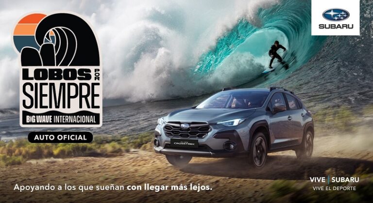 Subaru, auspiciador oficial del Campeonato Mundial de Surf de Olas Grandes