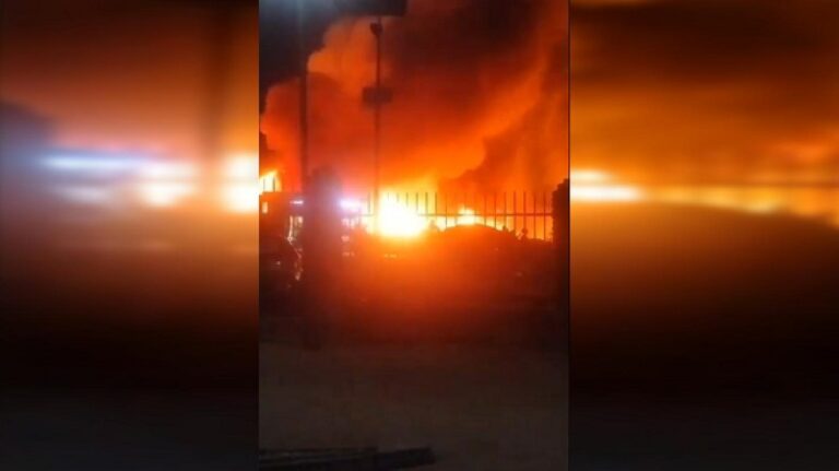 Acusan intencionalidad en el origen de incendio en campamento Nuevo Buin