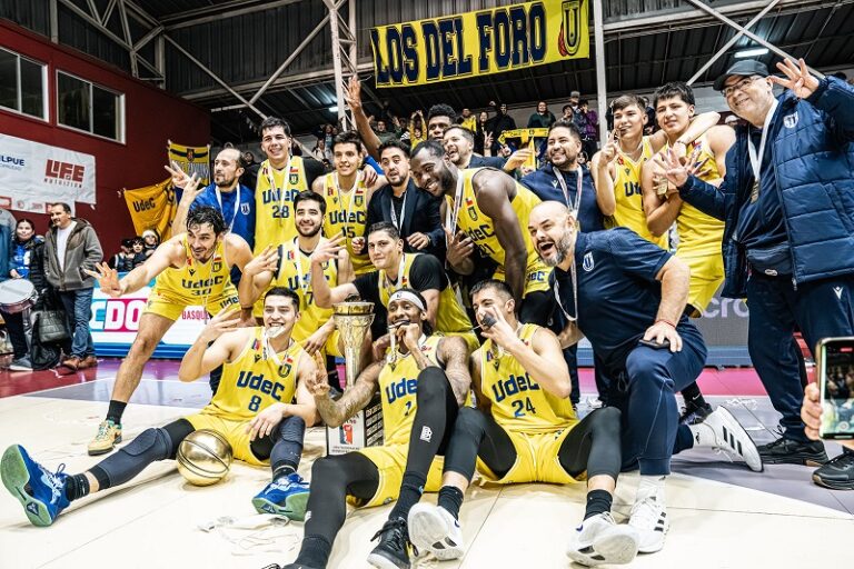Básquet UdeC, campeón de la Liga CHERY by Cecinas Llanquihue 2025