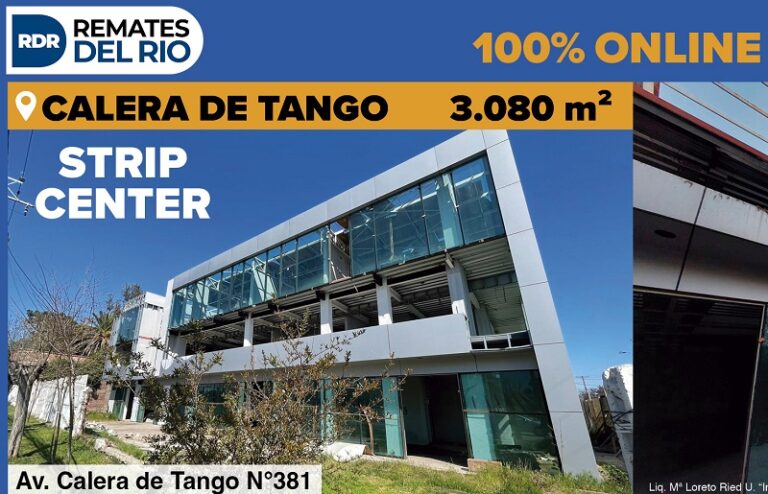 ¡Atención inversionistas!: se rematará edificio comercial en pleno corazón de Calera de Tango