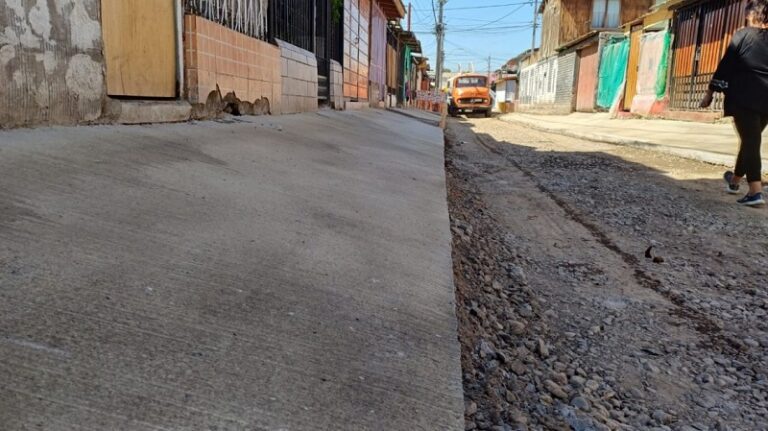 Se intervendrán más de 20 mil m2 de veredas en distintos sectores de San Bernardo